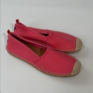 Sea Star Beachwear Shoes Espadrille Size 8 Pink Coral Color